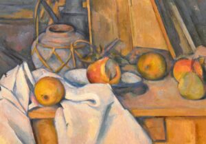 Paul Cezanne fruits et pot de gingember