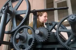 Kvinders arbejde i Sveriges begyndende industrialisering er en af de fortællinger, Almgren sidenväveri & museum formidler. Foto: K.A. Almgren sidenväveri & museum