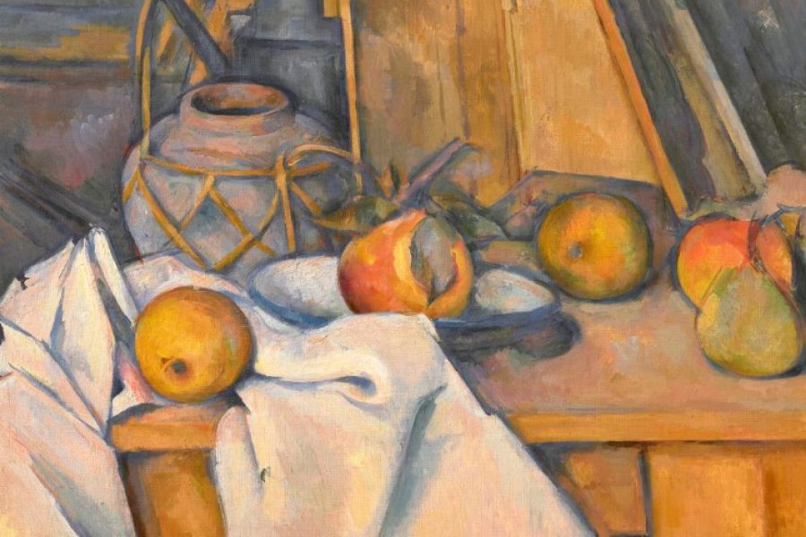 Paul Cezanne fruits et pot de gingember