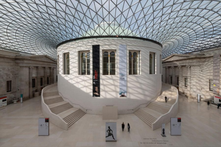 British Museum, London, har haft et afslappet forhold til sikkerhed og til registrering af genstand. Foto: British Museum