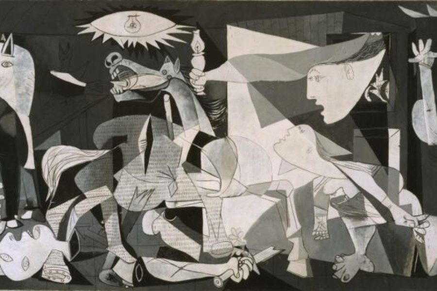 Pablo Picassos store maleri ’Guernica’ – nu giver Reina Sofia museet atter publikum lov til at tage selfies foran billedet.